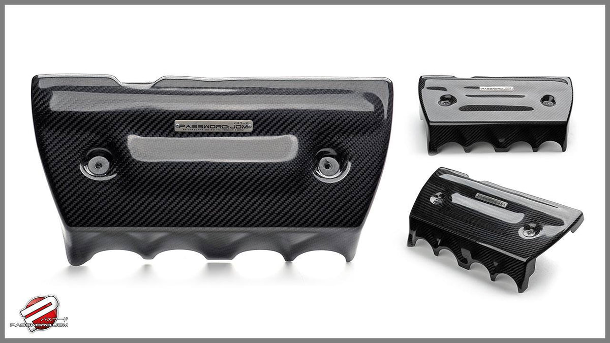 Password:JDM Dry Carbon Fiber Intake Manifold Cover (K24z7 09-14