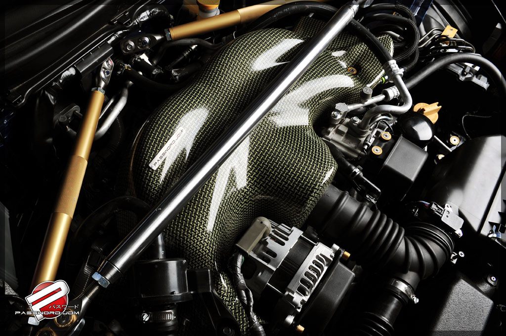 Password:JDM Dry Carbon Kevlar Engine Cover 2013-2020 Subaru BRZ