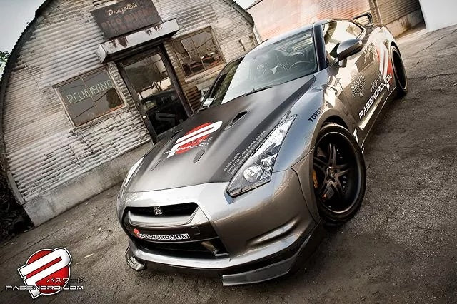 Password:JDM Dry Carbon Fiber Wide Fenders Bumper Extension (R35
