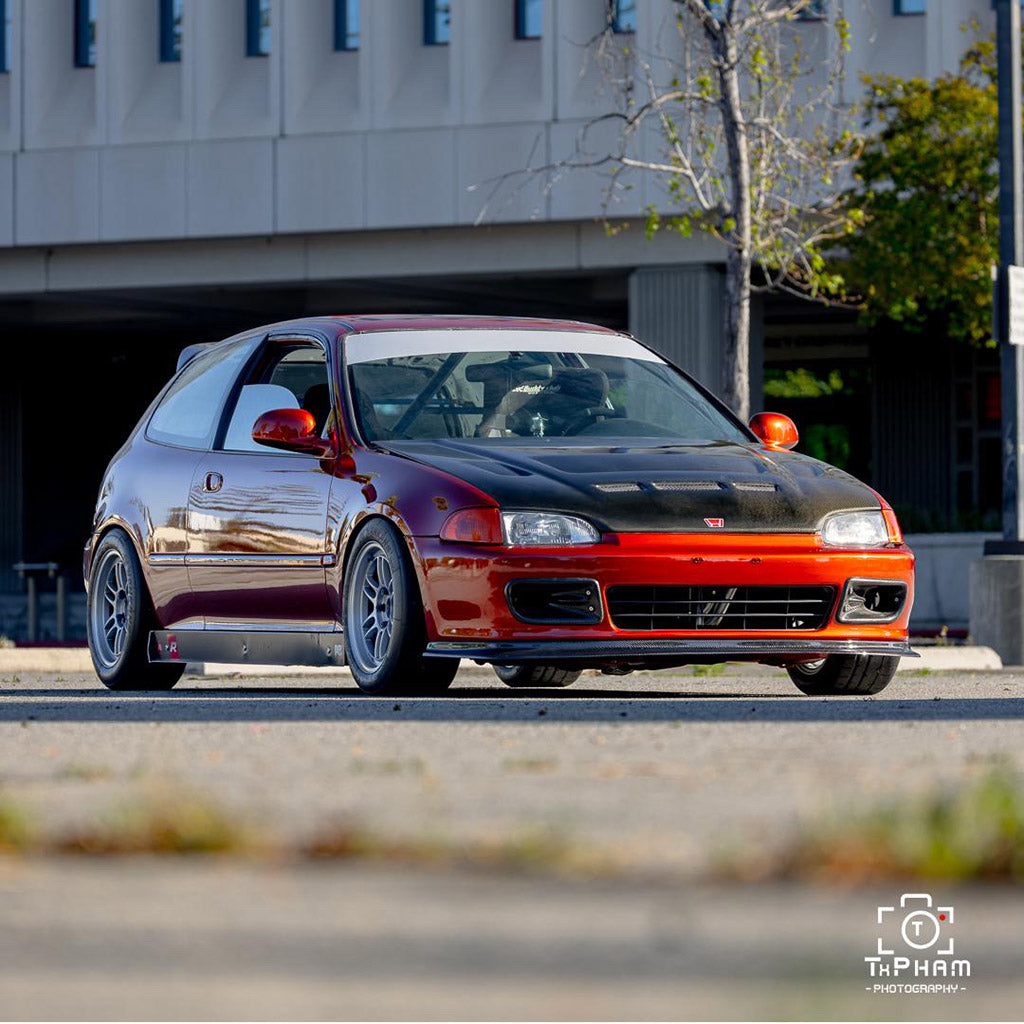 Password:JDM Dry Carbon Fiber/Kevlar Bumper Ducts 92-95 Civic 2