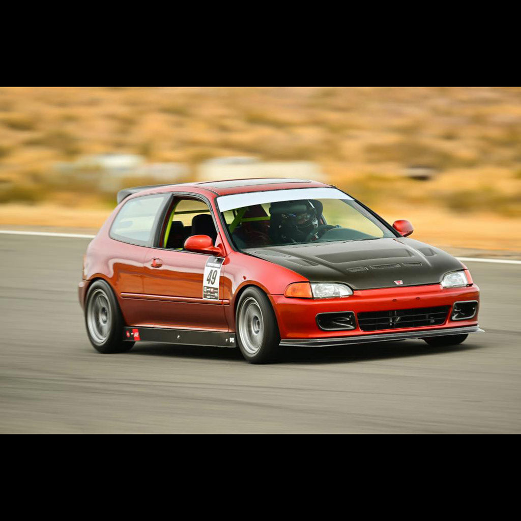 Password:JDM Dry Carbon Fiber/Kevlar Bumper Ducts 92-95 Civic 2