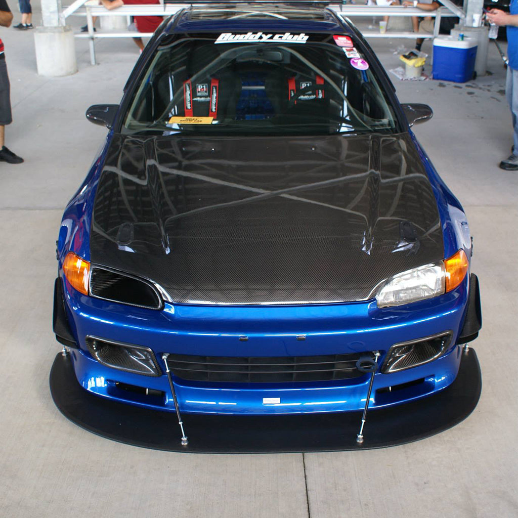 Password:JDM Dry Carbon Fiber/Kevlar Bumper Ducts 92-95 Civic 2