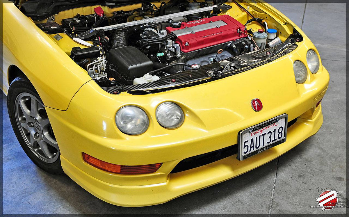 Password:JDM Dry Carbon Fiber Cooling Plate 94-01 Integra Type-II ...