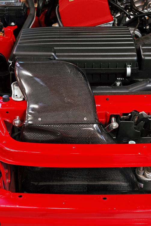 Password:JDM Dry Carbon Fiber Ram Air Scoop/Snorkel for OEM Airbox