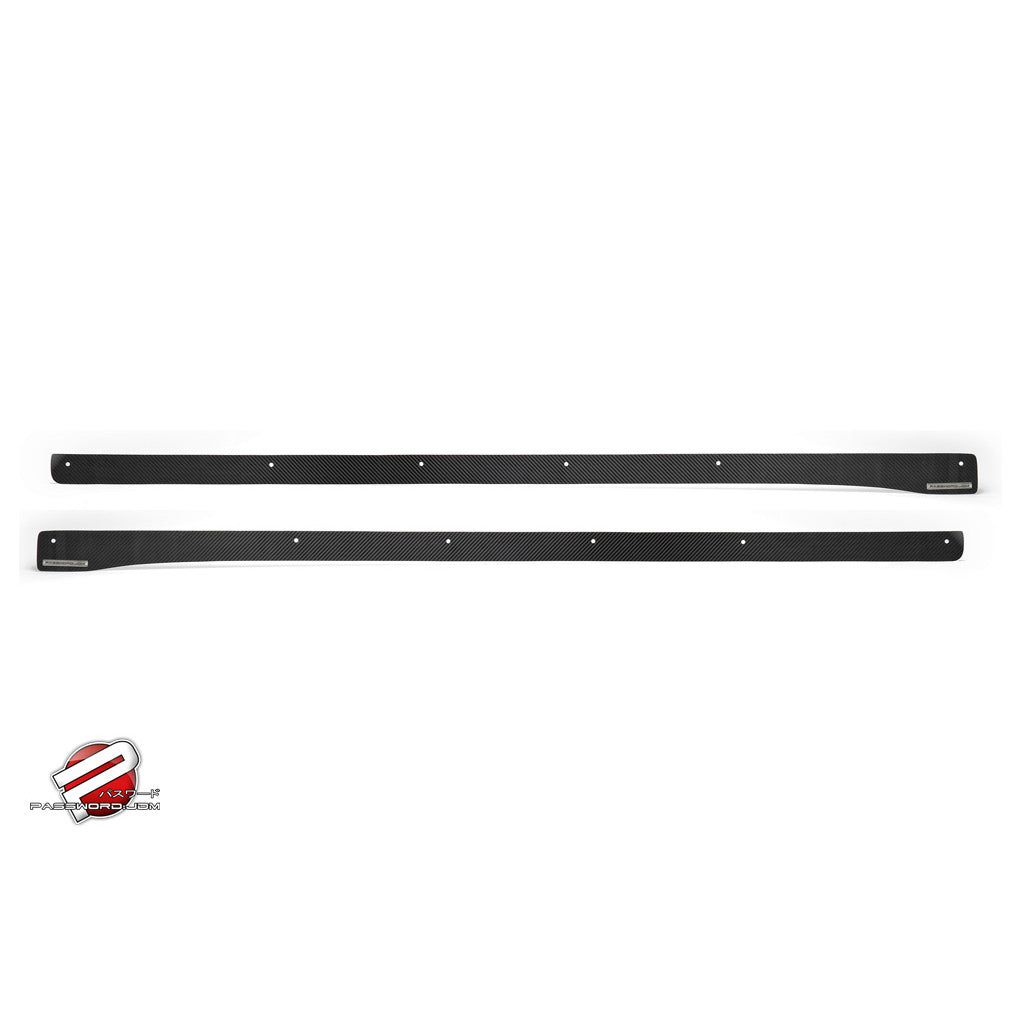 Password:JDM Dry Carbon Fiber Side Splitter 12-15 Honda Civic 4DR
