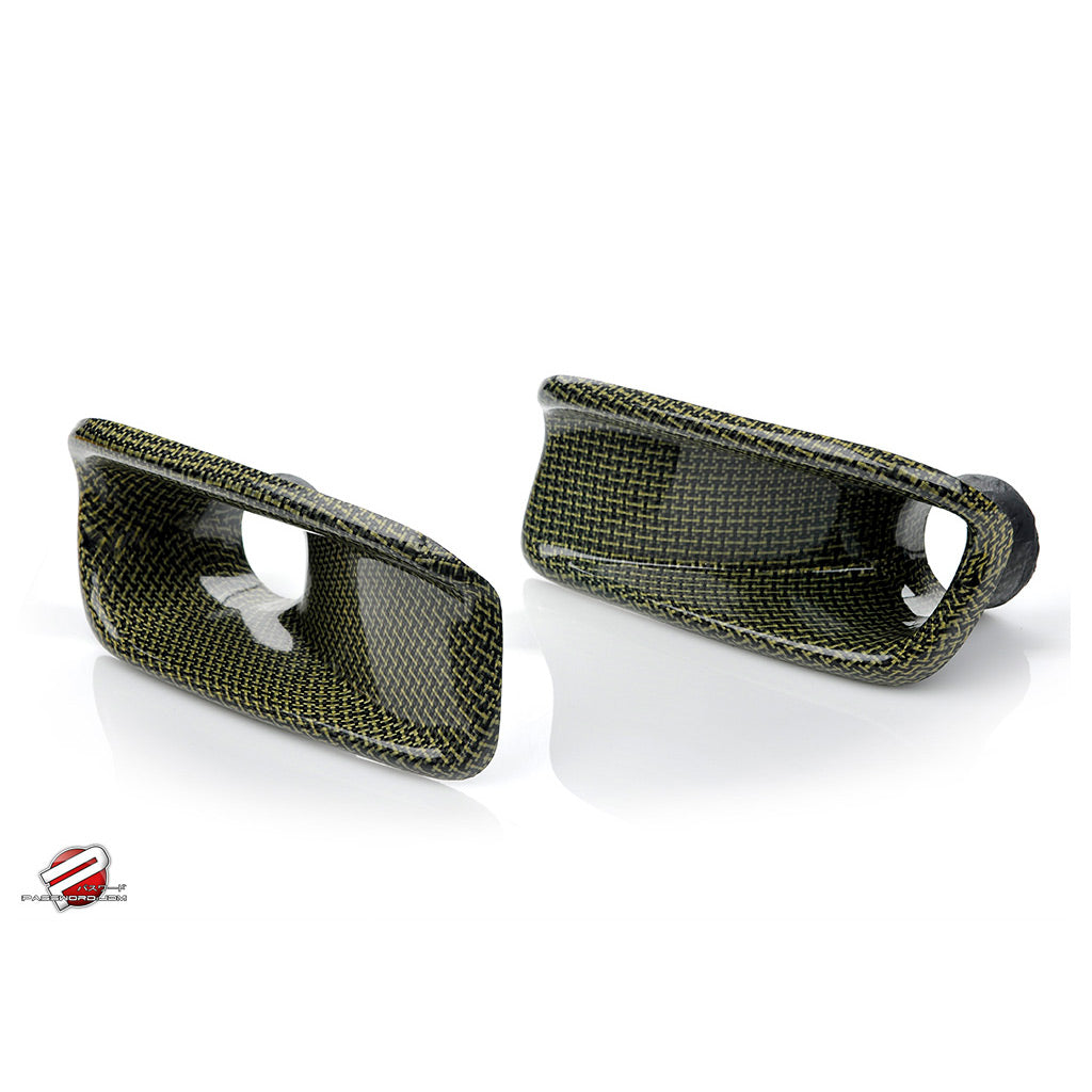 Password:JDM Dry Carbon Fiber/Kevlar Bumper Ducts 88-91 CRX JDM