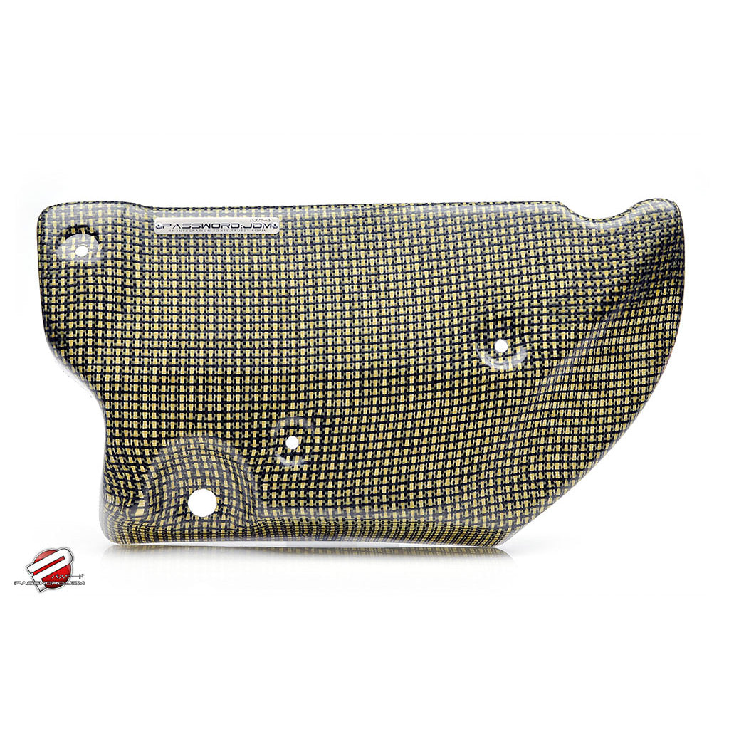 パチスロ ヒートウェバー HEAT WAVER テクノコーシン Password:JDM Dry Carbon Kevlar Engine Cover 08+ Mitsubishi EVO X