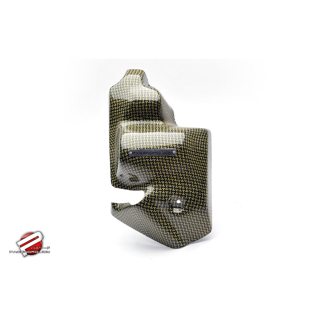Password:JDM Dry Carbon Kevlar Pulley Shield 12-15 Honda Civic Si