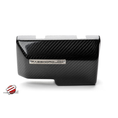 PasswordJDM Dry Carbon Kevlar Fuse Box Over-Cover 92-01 Honda Prelude