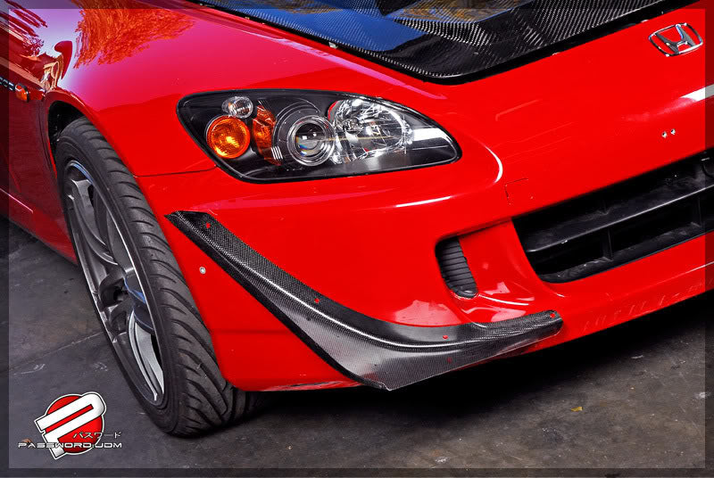 Password:JDM Dry Carbon Fiber Race Canards (AP2 S2000