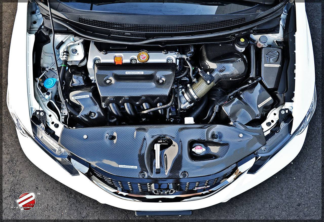 Password:JDM Dry Carbon Kevlar Cooling Plate 13-15 Civic 4Dr Sedan
